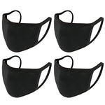 Protective Face Masks, Unisex Black Dust Cotton Mouth Masks