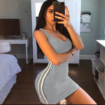 Sexy Women Summer Dress Bandage Bodycon Sleeveless