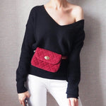 Autumn Winter Women's Sweaters V-Neck