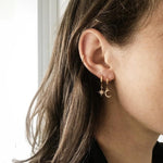 Classic Geometric Women Dangle Earrings Asymmetric