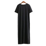 Maxi T Shirt Dress Women Summer Beach Sexy