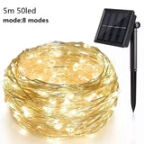 5/20m LED String light Copper Wire Fairy Holiday Lighting Garland Home Christmas Wedding Party Decoration Powered by Battery USB