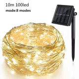 5/20m LED String light Copper Wire Fairy Holiday Lighting Garland Home Christmas Wedding Party Decoration Powered by Battery USB