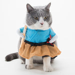 Cat Cosplay Suit For Cats Clothes Firecrackers Corsair Cowboy Cute Costumes Pirate Things Fancy Kitty Funny Dog Hat Accessories