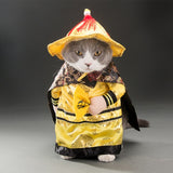 Cat Cosplay Suit For Cats Clothes Firecrackers Corsair Cowboy Cute Costumes Pirate Things Fancy Kitty Funny Dog Hat Accessories