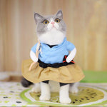 Cat Cosplay Suit For Cats Clothes Firecrackers Corsair Cowboy Cute Costumes Pirate Things Fancy Kitty Funny Dog Hat Accessories